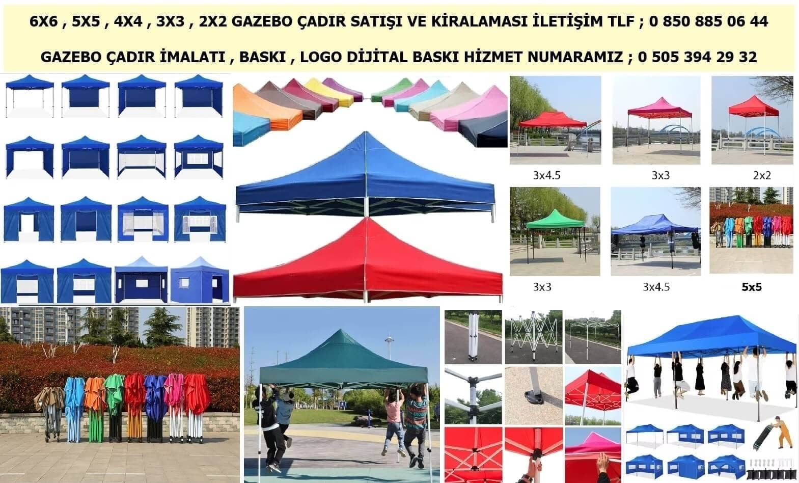 Festival adrlar 5x5 gazebo adr pop-up adr imalat sat kiralama